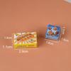 5 Sets Miniature Fast Food Packaging Boxes 1:12 Scale Dollhouse  Dog Bread Cookie Boxes For Doll House Kitchen Scene Decor