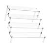 Acrylic Display Shelf For Organizing Cupcakes Perfume Jewelry Collectibles Storage Rack With Reinforced Support Rods
