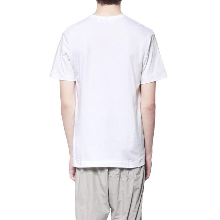 Comme des Garçons PLAY COMME Des GARCONS PLAY Emblem Heart T-Shirt 'White' Men's AZ-T088-051-1