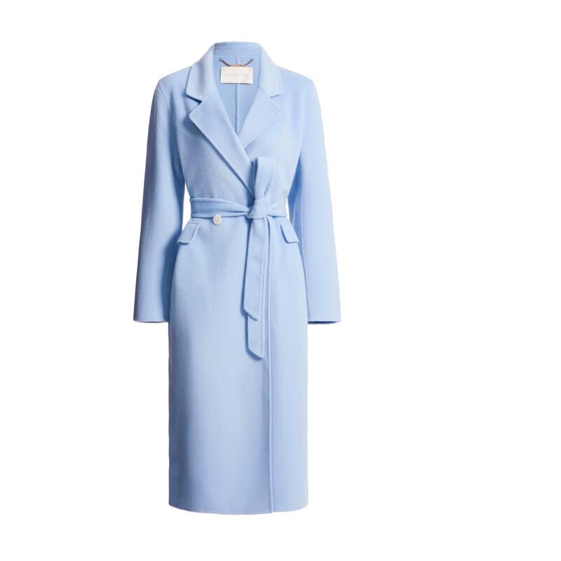 ELLASSAY Women's Soft Wool Blend Long Coat