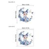 Blue Moon Girl Self-Adhesive Wallpaper Stickers for Children's Room, Living Room, Bedroom Decoration