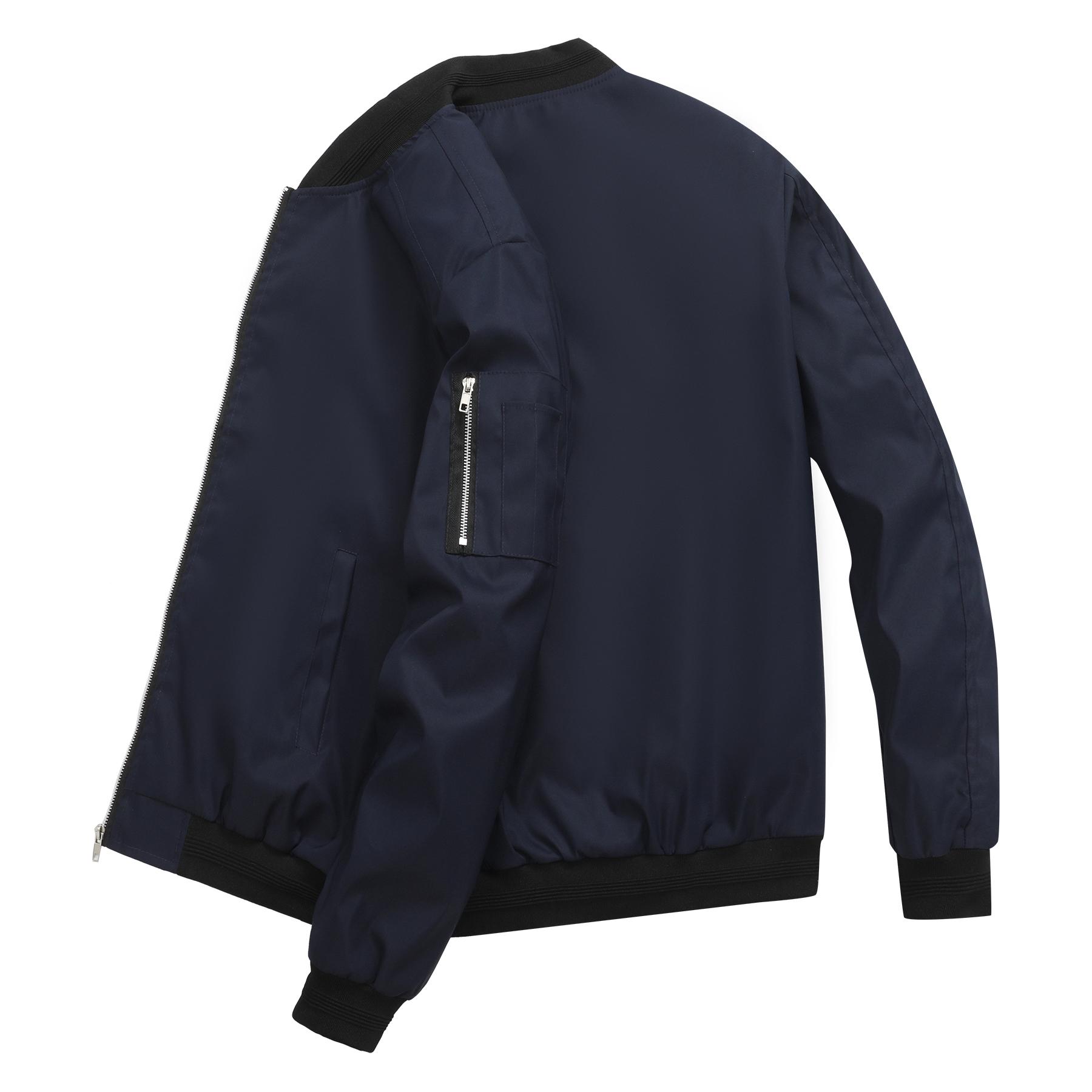 

Spring Autumn Men s Bomber Jacket Casual Lightweight Jacket For Men Sports Windbreaker Zip Up Coat with Pockets Clothing 6XL