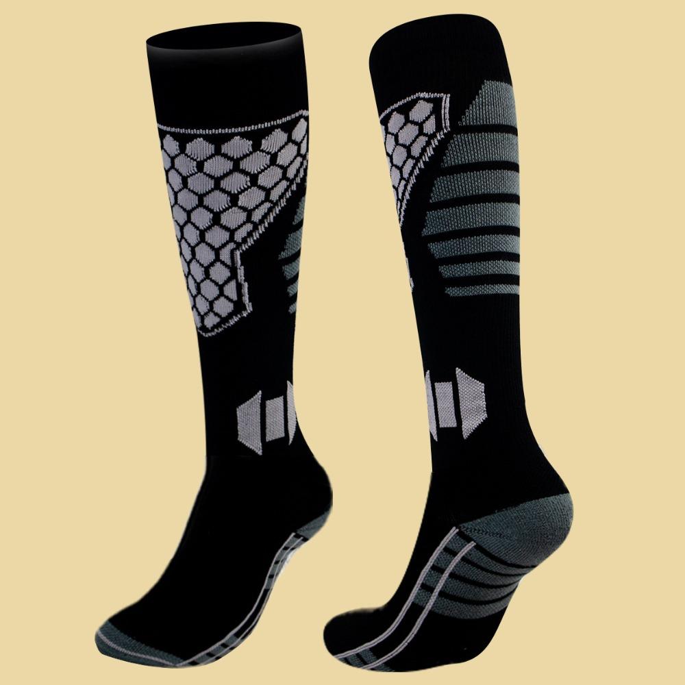 Moisture-wicking Anti-slip Snowboard Stockings for Winter Sports Thickened Ski Socks Breathable Thermal Compression Socks