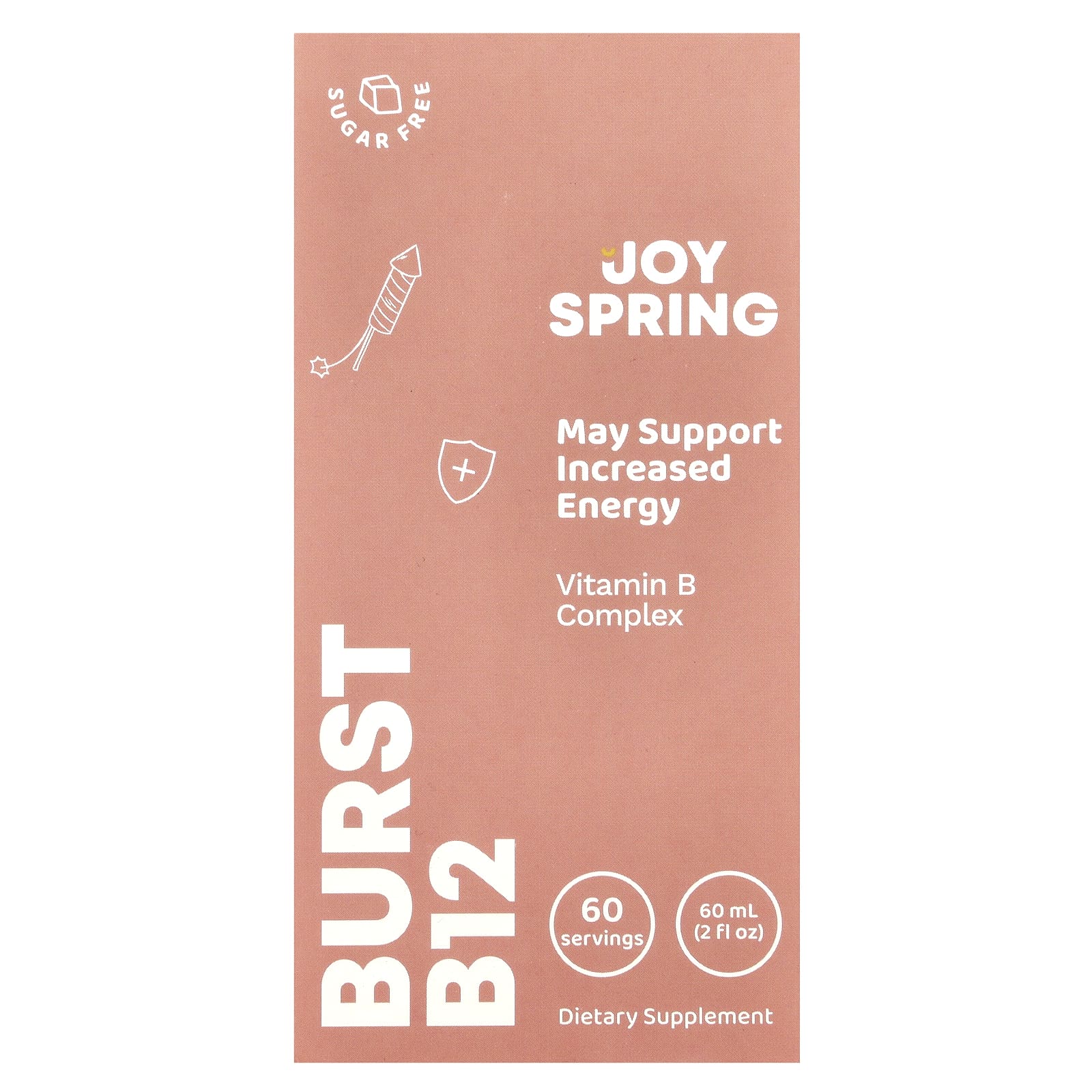 

JoySpring, Burst B12, 2 fl oz (60 ml)