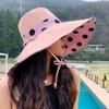 Breathable Sun Hat Wide Brim Visor Cap Fashion Bucket Hat  Beach