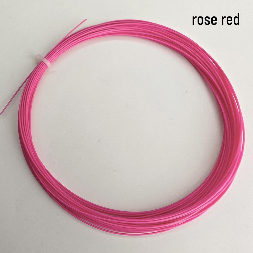 High Elasticity Badminton Racket String, 0.7mm, Durable for Training