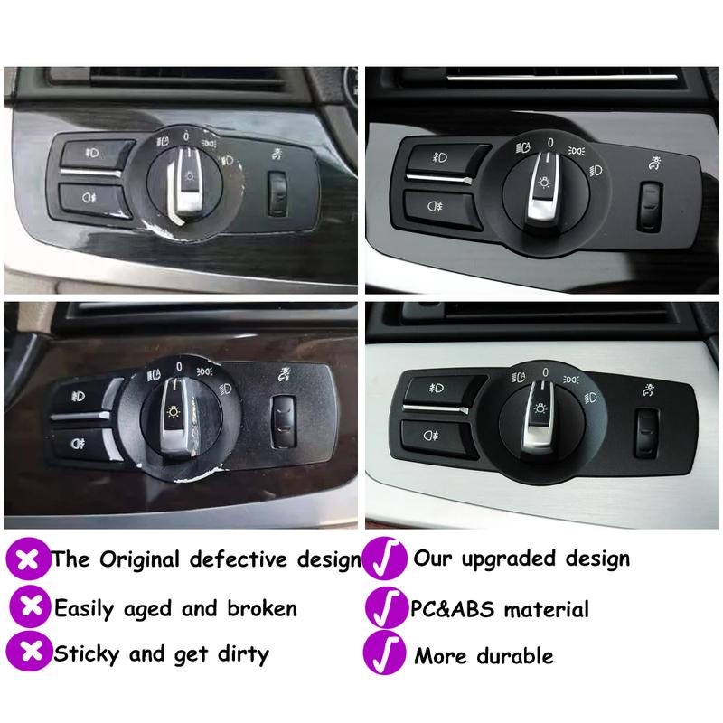 F10 F11 F07 F06 F01 F25 F26 Car Front Head Lamp Headlight Switch Assembly For BMW 5 6 7 Series X3 X4  61319192744 61319192746