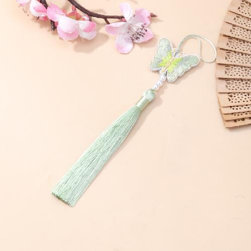 Qingxin Palace Bell Tassel Pendant Hanfu Waist with Yunmeng Jiang Pendant Palace Bell Ancient Style Accessories Fan Pendant Hanging Ear