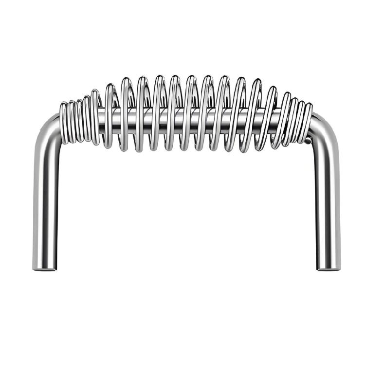 

Ergonomic Rustproof Stainless Steel Spring Handle For Professional BBQ Grill Repair Replacement Accessories