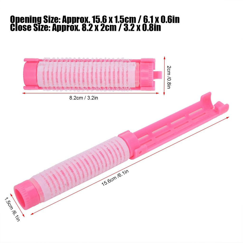 Hair Perm Rods Perming Rod Hair Roller Curler Hairdressing Tool Kit Plastic Resin 20pcs Perm Rods Tool Hair Styling Tool