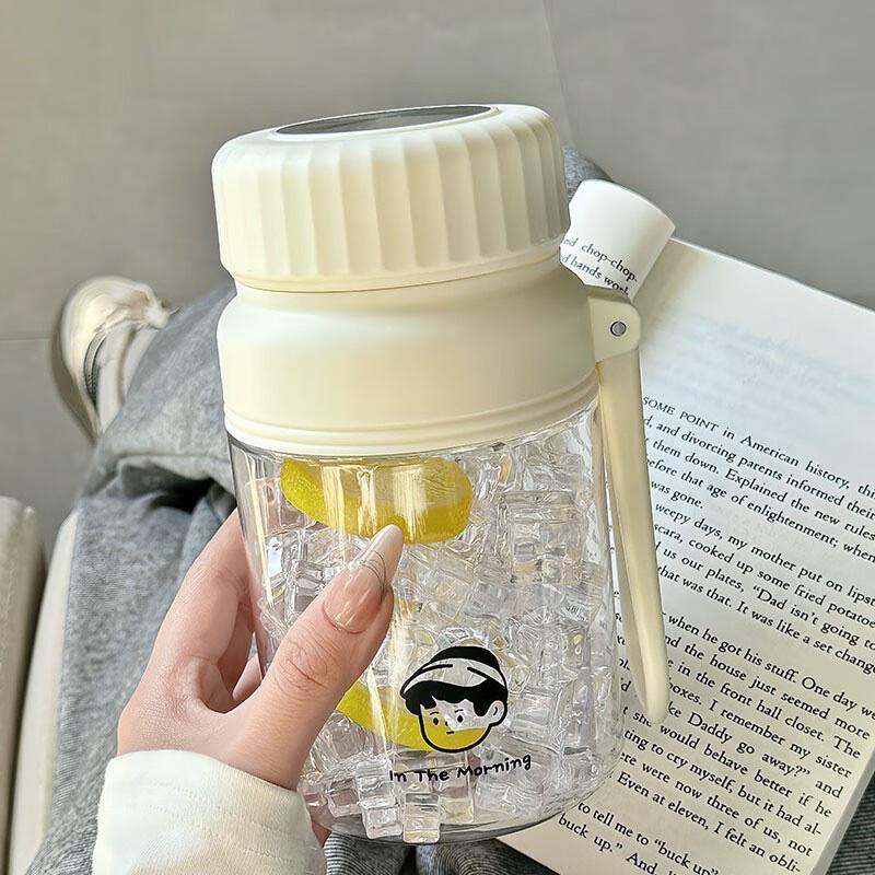 Shangqi 1000ml Portable Bottles with Rope, 3-Pack