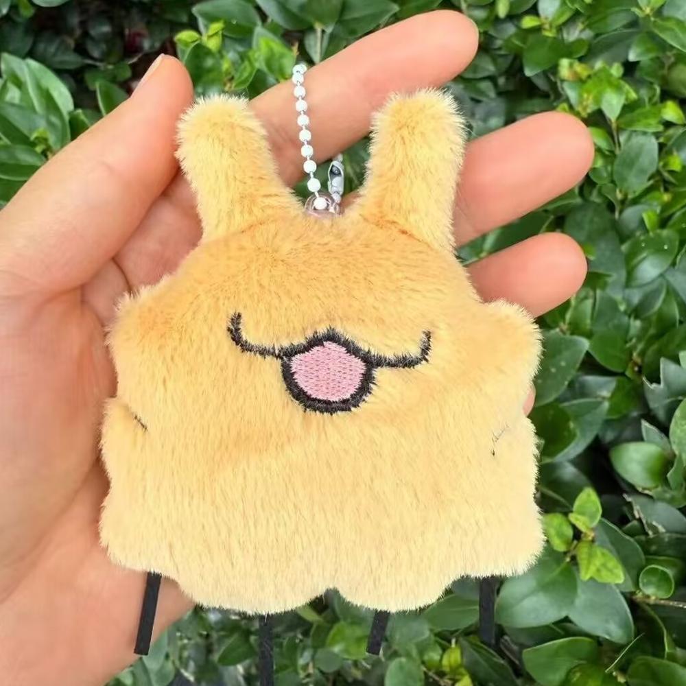 Spiel Hollow Knight: Silksong Cosplay Puppen Plüsch Weiche Puppe Schlüsselanhänger Floh Welpe Anhänger Niedliche Tasche Dekoration Zubehör