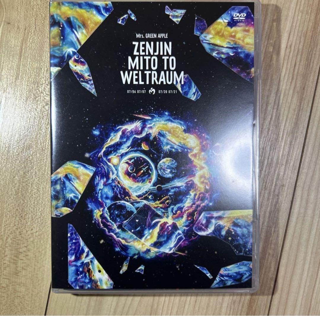 

[USED] Mrs. GREEN APPLE Unprecedented Welttraum DVD