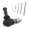 1pc Right Angle Bend Adapter 90Degree Three Jaw Chuck Corner Drill Adapter For Electric Drill Power Tool Parts