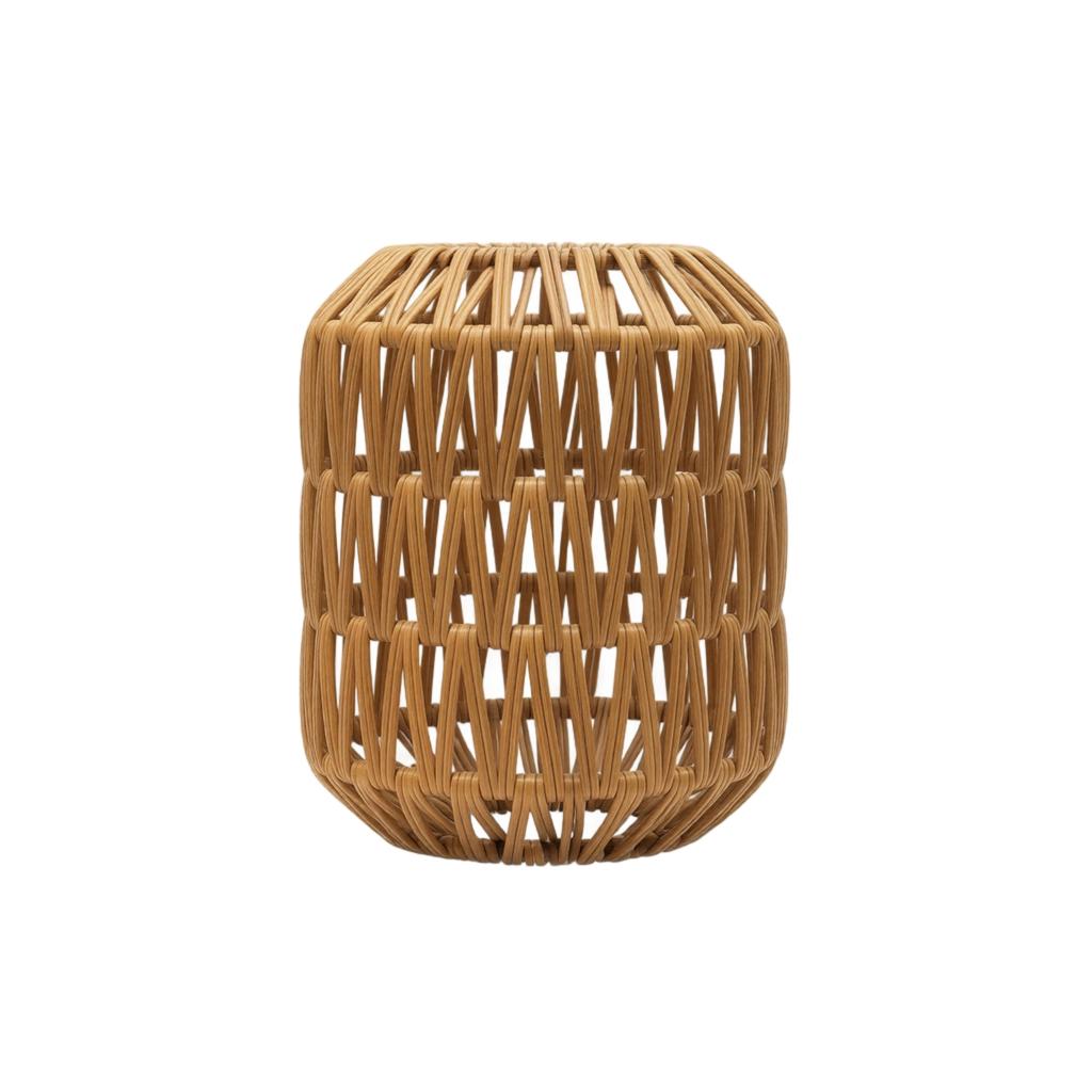Solar Lantern Handmade Rattan Outdoor Light Camping Lantern Patio Garden Landscape Lighting Solar Powered Ambient Light for Outdoor Use