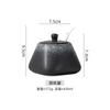 Japanese-style Ceramic Seasoning Jar Set Hotel Restaurant with Lid Seasoning Jars Household Kitchen Seasoning Bottles and Spoons