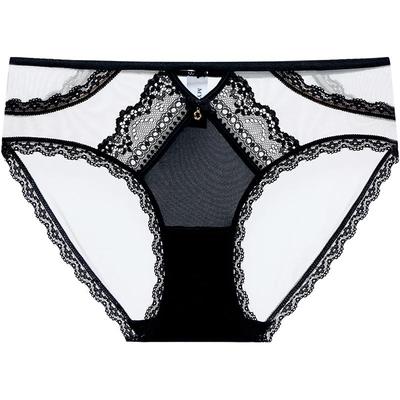 Mybody Kadın Seksi Dantelli Düşük Bel Külot