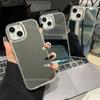 Mirror Makeup Luxury Acrylic Phone Case For IPhone 17 Pro Max 16 15 14 13 12 11 16E 17E Plus Protective Cover Trendy Shell Funda