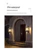 New Chinese Solar Waterproof Wall Lamp for Villas, Courtyards, Aisles, Balconies, and Stairways