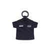 FREEDOM Mini Rugby Keyring (Black)