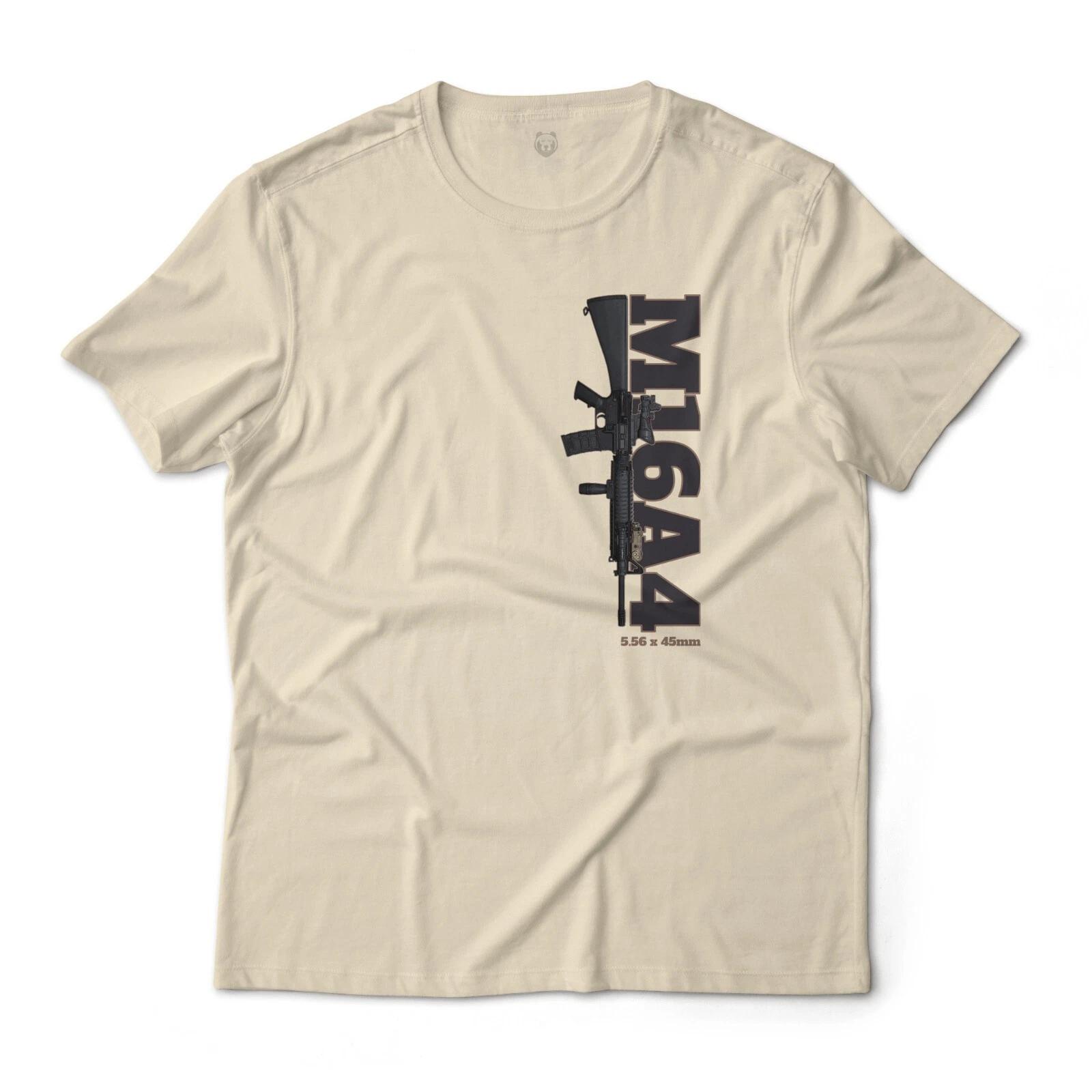M16A4 USMC Service Classic Rifle Gun Art Graphic T-T-Shirt 2XL
