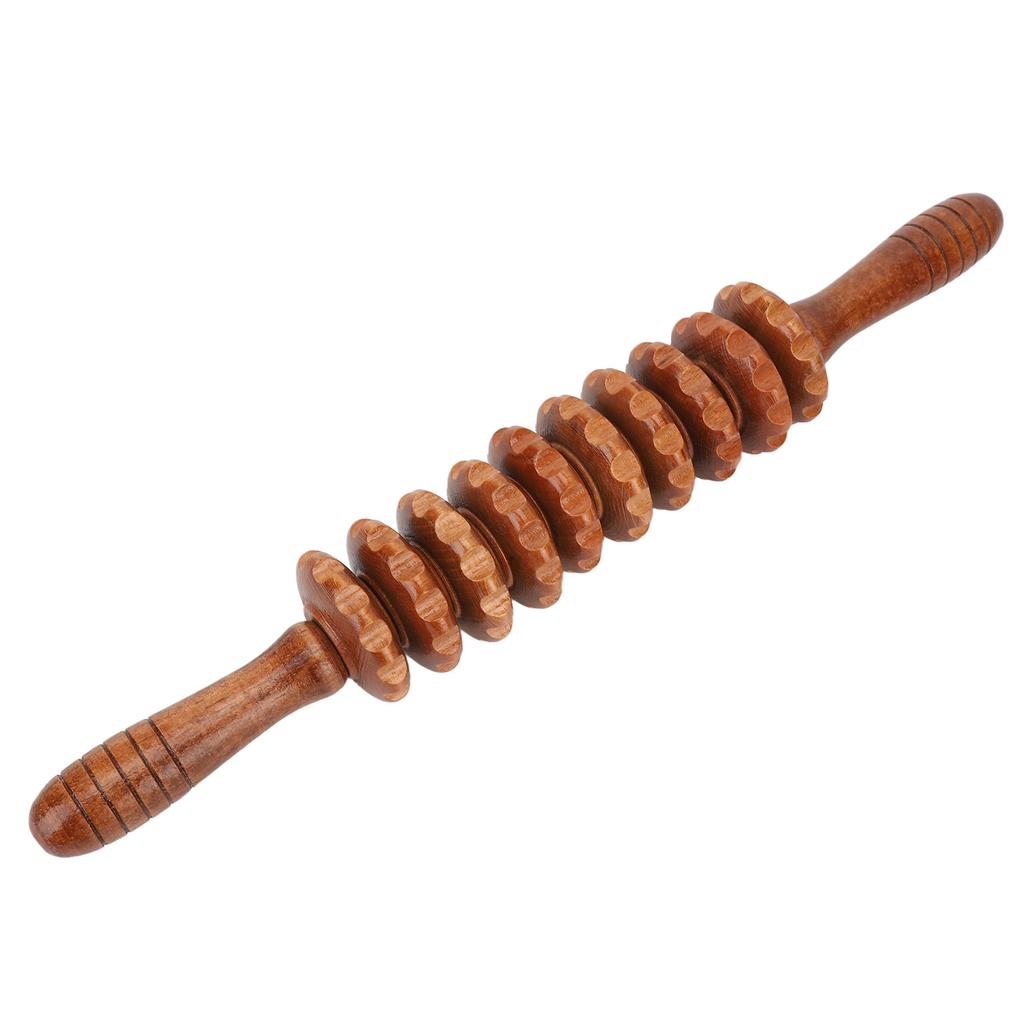 Massage Roller Stick Meridian Back Massage Wooden Eliminate Fatigue Reduce Fat Muscle Relief Roller