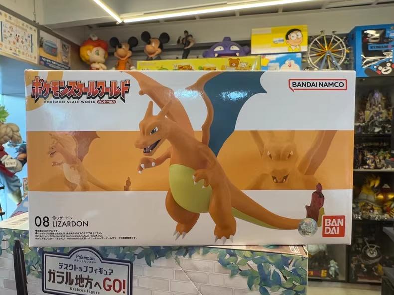 

New Stock Candy Scale World Johto Region Samuel Oak Charizard Blastoise Venusaur Anime Original Figure Toys Gifts New Stock