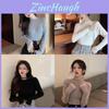 Womens Elegant Knit Sweater With Pearl Embellishments For Office Wear