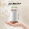 1pc 150Ml Essential Oil Diffuser, Portable Mini Aroma Diffuser, Quiet Desktop Mist Diffuser, Air Humidifier for Home Bedroom Office