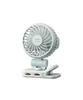 BRUNO Bruno Handy Fan, Small, Clip-on, Portable Mini Fan, Lightweight, Ice Green, BDE066-IGR