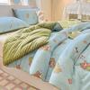 Class A Double-Layer Gauze Soy Fiber Quilt for Home and Dormitory - Single/Double Size for All Seasons