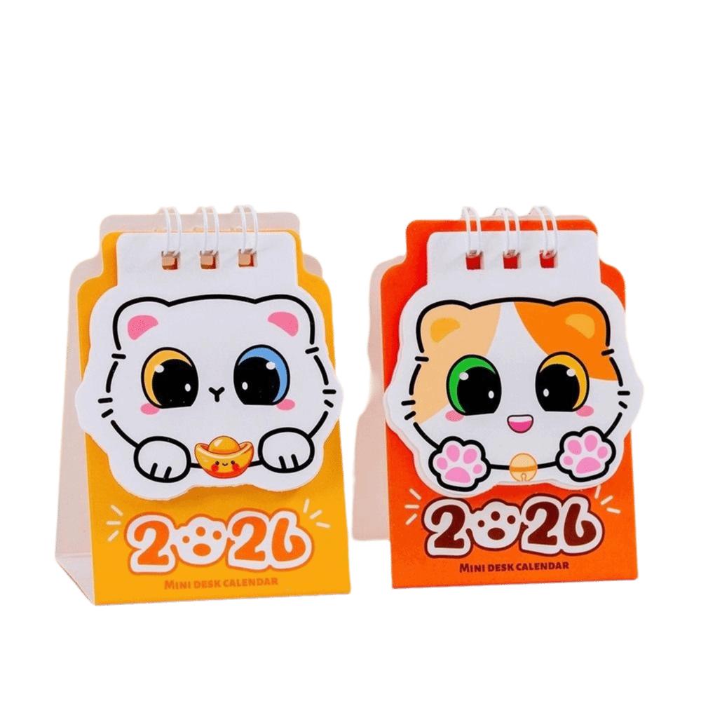 Portable Coil Calendar Mini Daily Planner New Schedule Planner  Office Desk Accessories