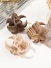 Nonslip Matte Flower Hair Claw Clips for Women Thick Thin Hair,Aesthetic Plumeria Hawaiian Accessories for Holiday Gifts