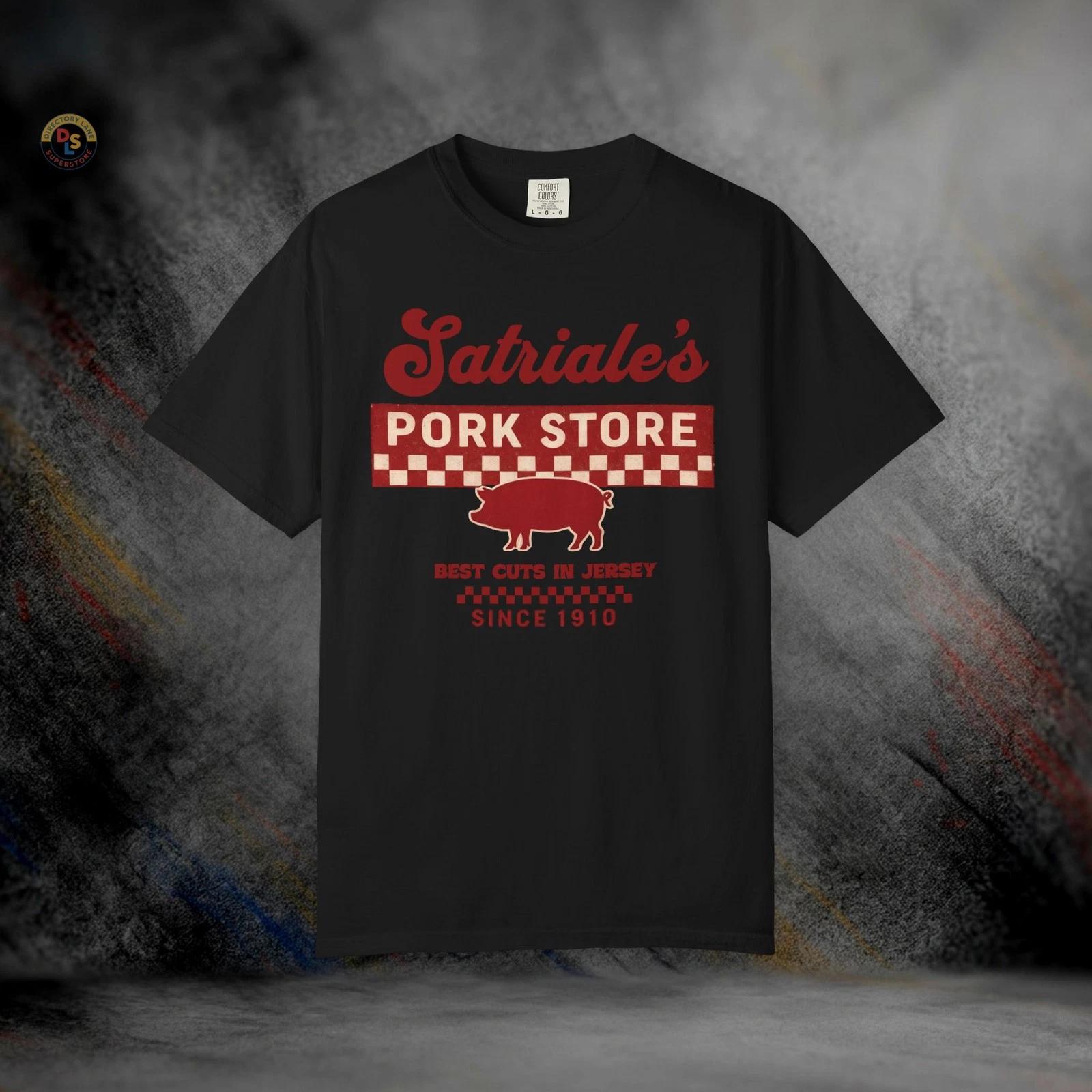 Satriale’s Pork Store T-Shirt | Heavyweight Garment-Dyed Tee M