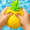 Fake Pineapple Toy Stress Relief Toy Realistic Squeeze Fidget Slow Rebound Fruit Sensory for Anxiety Reduction Shaped