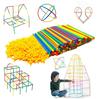 By Professionals and Featured In Popular Childcare Tube Blocks 400 Pieces Montessori Educational Toys Introduced In Facilities Under the Jurisdiction
