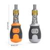 8 In 1 Portable Ratchet Screwdriver Hidden Screwdriver Combination Set Multi Angle Rotation Multifunctional Maintenance Tools