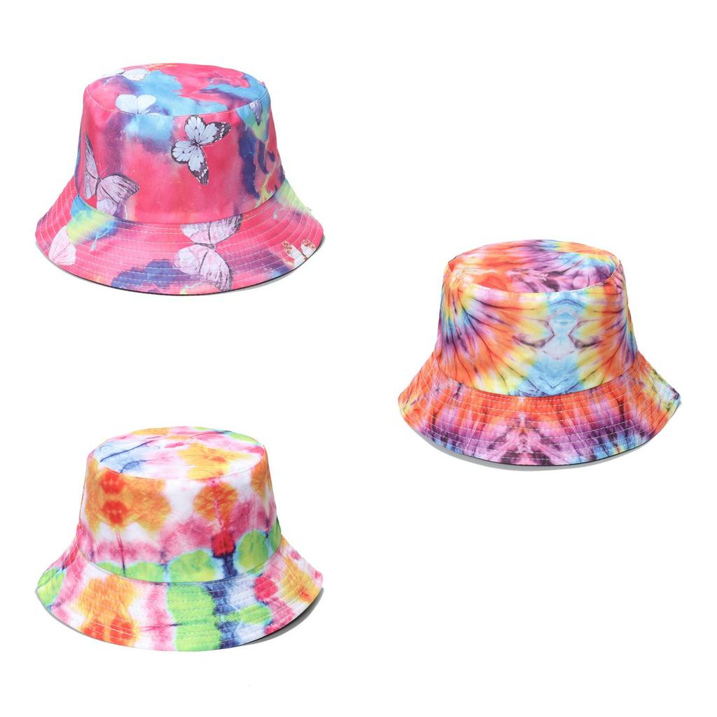European American And Pot Hat 3d Color Printed Fisherman Hat Shade Sun Hat