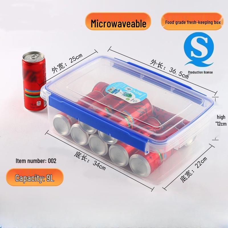 Handun Transparent Wheat Straw Food Storage Box