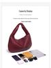 European & American Women's Large Woven Handbag - Handmade Single Shoulder or Crossbody Bag with Large Capacity.