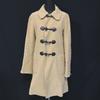 Made In Romania/Suede Duffle Coat Outerwear/Women’s M/38/Beige/Toggle Buttons