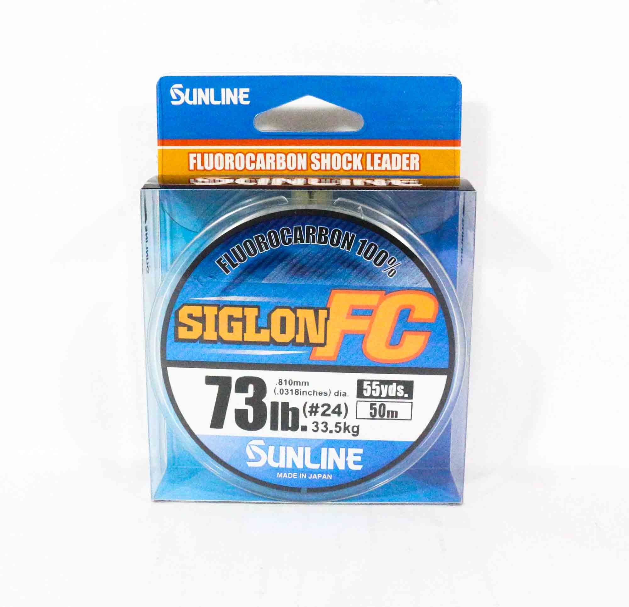 

Sunline Fluorocarbon Leader Siglon FC 100% 50 м 73 фунта Диаметр 0,81 мм (8456)