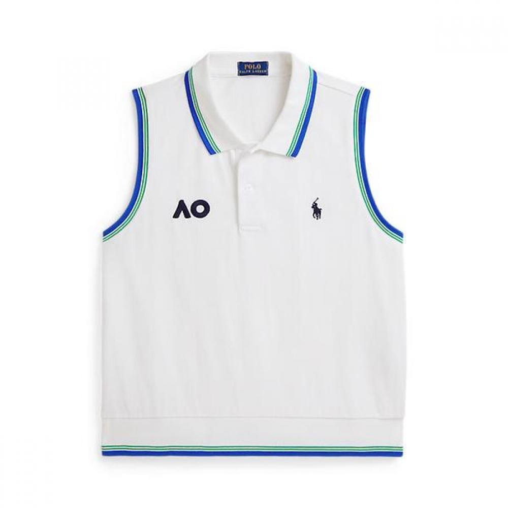 Polo Ralph Lauren Women S auStralia Open SleeveleSS Crop Polo Wmpokninb920286100 XS