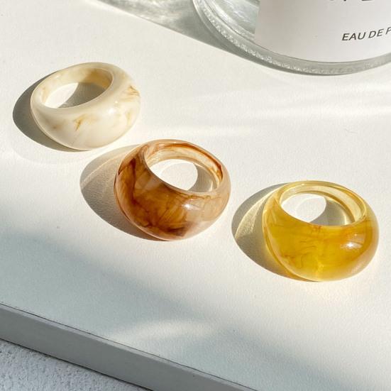 

Кольцо на палец с геометрическим узором, прозрачное ретро простое кольцо для свиданий