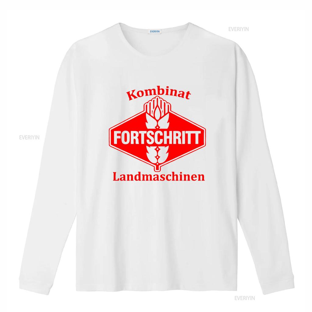 Fortschritt Kombinat Landmaschinen Red Print T Shirt Unique Design For Vintage Machinery Enthusiasts Vintage Washed Fashion