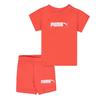 Childrens/Kids Logo Cotton Top & Bottom Set Set