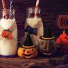 Witch Hat Decoration Mini felt witch hat lights pumpkin hat wine bottle decorations Wine Bottle Top Trim for Bedroom Home Party
