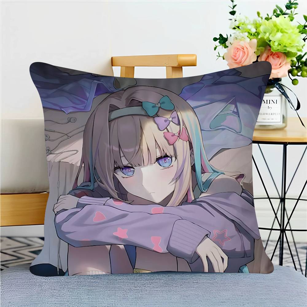

Game N-NEEDY-GIRL-OVERDOSE Pillow Anime Pillow Sofa Bed Head Pillow Cover Cushion Cover 45x45 Cm Fashion 16x16Inch