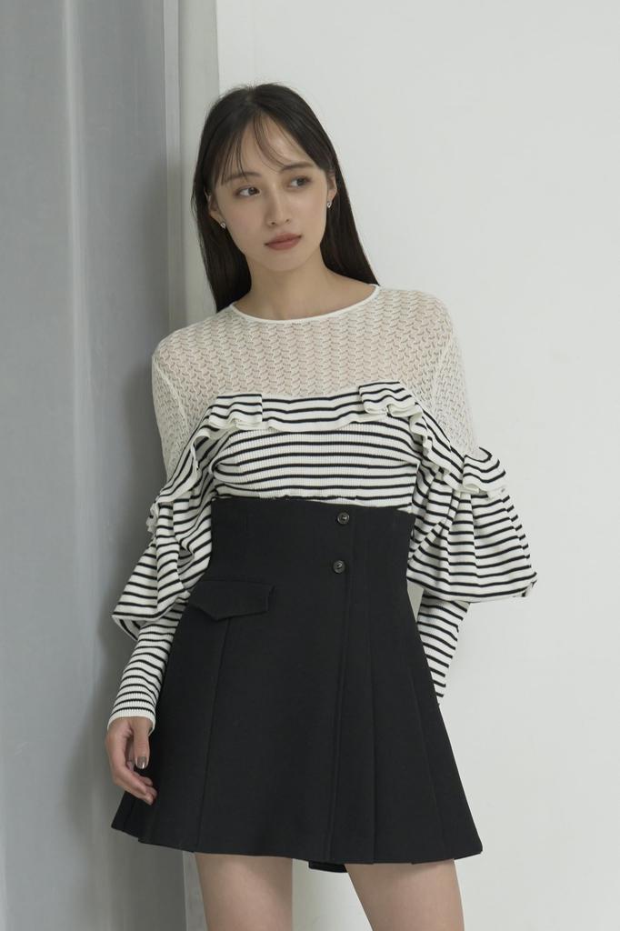 Pleated Skirt Shorts SWFP254075