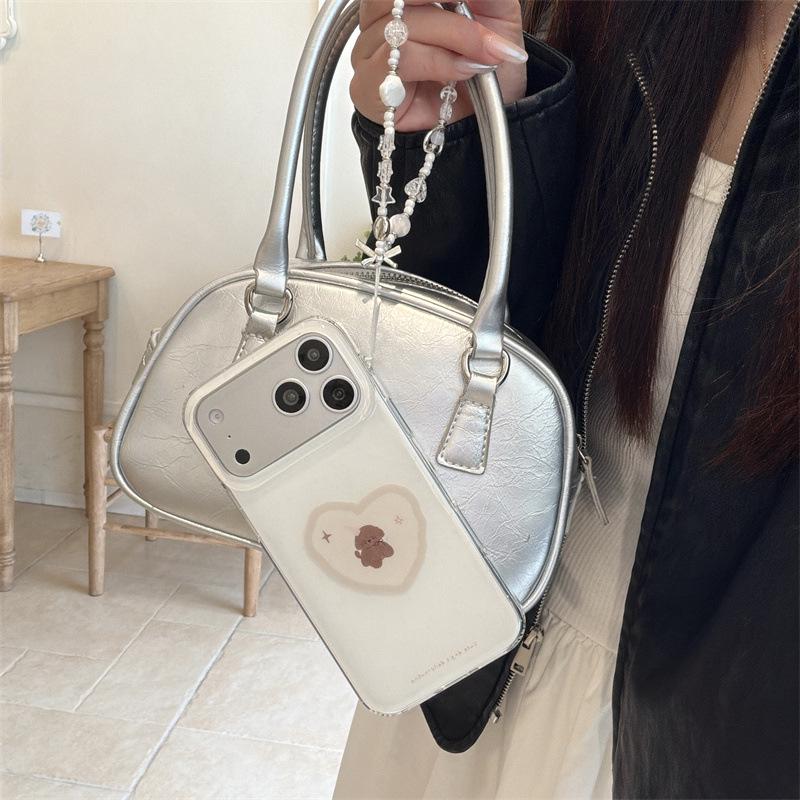Heart Love Puppy Lanyard for iPhone 17/16 Pro Max/15/14 Case